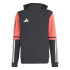 Veste de Football adidas F50 Sw Hd Enfant Noir/Rouge/Blanc