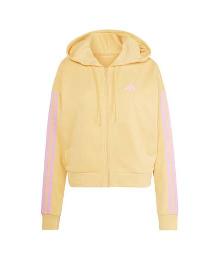 Veste adidas 3 Bandes Ft Fz Hd Femme Mase/Stfltr