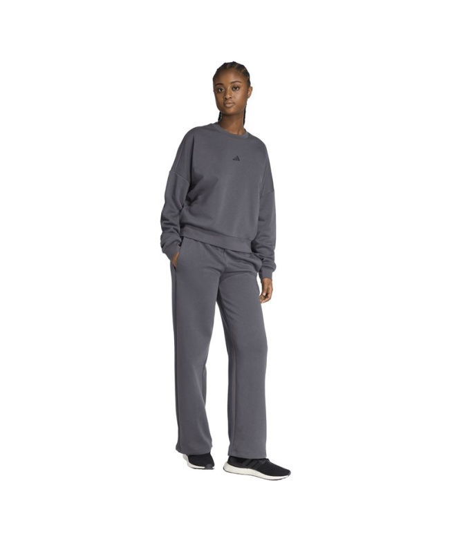 Sweat adidas SL Fc Swt Femme Gris/Noir