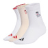 Chaussettes adidas Chaussettes graphiques 3P Cuamar/Blanc/Granat