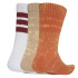 Chaussettes adidas 3 Bandes Crw Wsh 3P Narzor/Arecál/Blanc