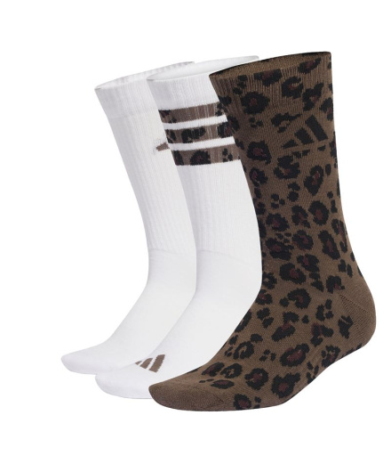 Chaussettes adidas Chaussettes Leo 3Pp Esttie/Marsom/Blanco
