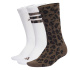 Meias adidas Leo Sock 3Pp Esttie/Marsom/Branco