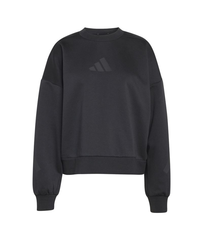 Moletom adidas Z.N.E. Swt Mulher Preto