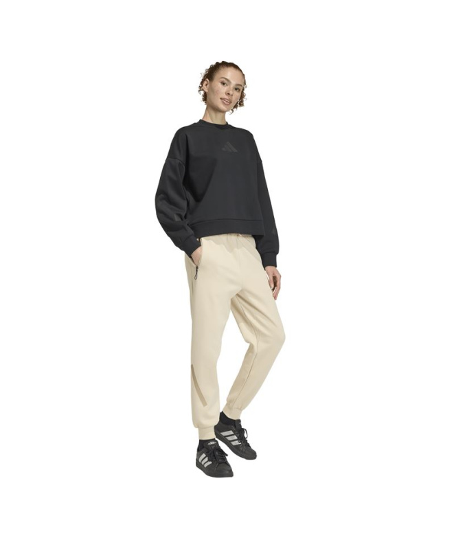 Sweat adidas Z.N.E. Swt Femme Noir