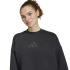 Moletom adidas Z.N.E. Swt Mulher Preto