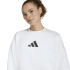 Moletom adidas Z.N.E. Swt Mulher Branco