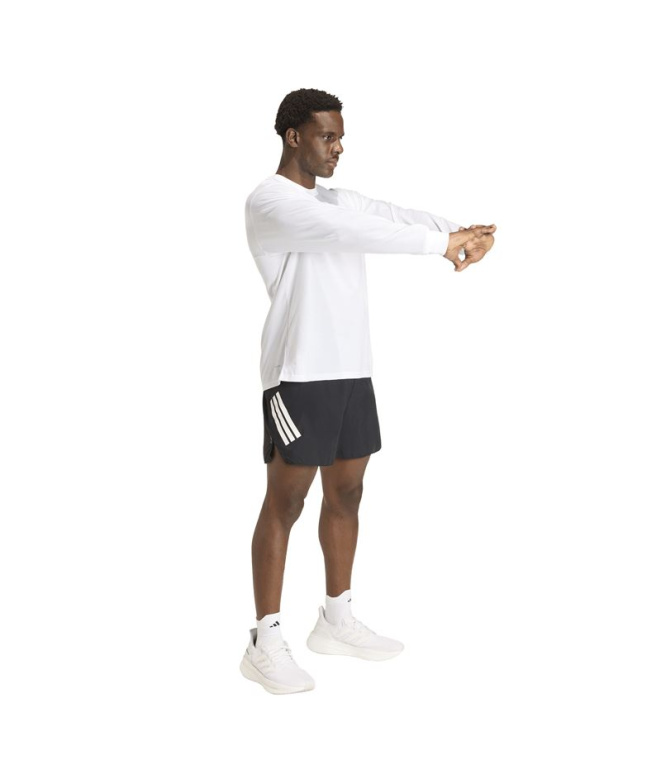 Moletom de Running adidas Runhard G Ls Branco