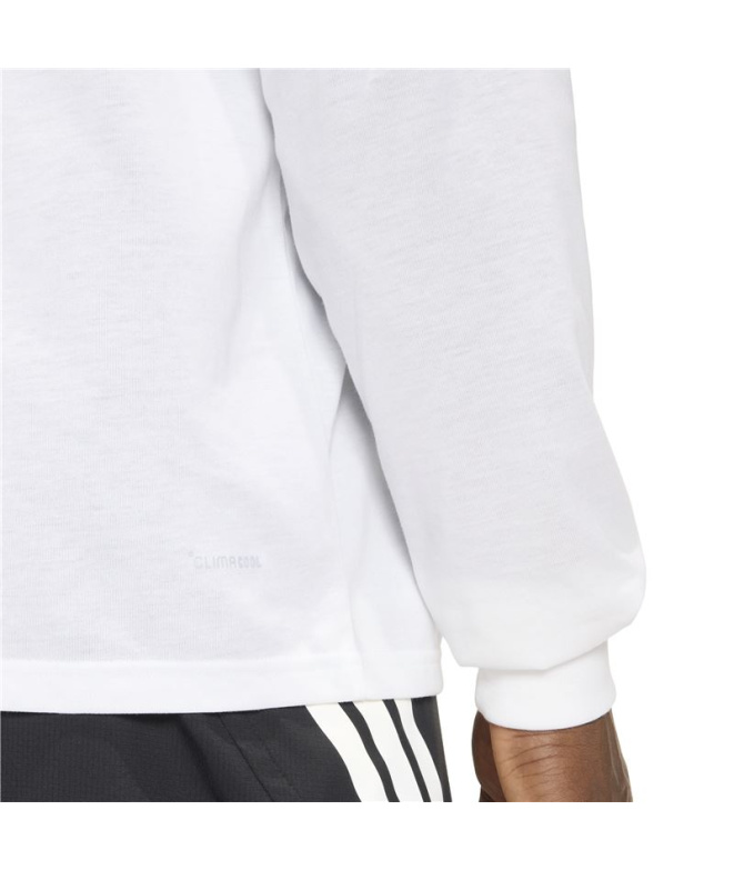Moletom de Running adidas Runhard G Ls Branco