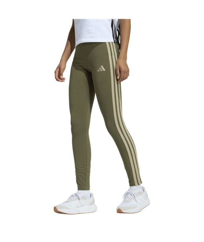 Malhas adidas 3Stripes Sj Leg Mulher Estoli/Cama