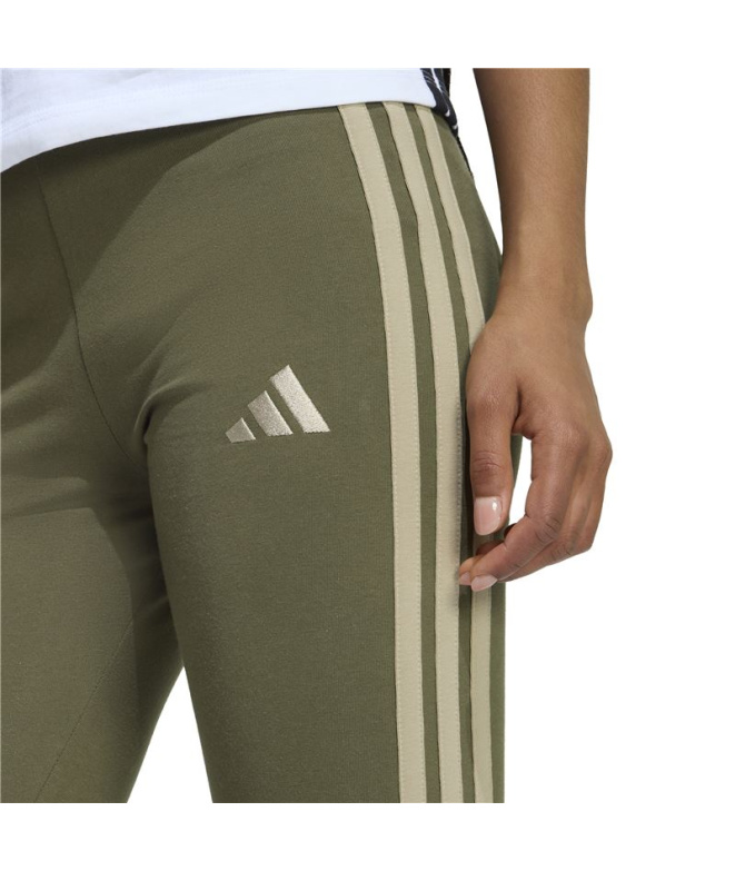 Malhas adidas 3Stripes Sj Leg Mulher Estoli/Cama