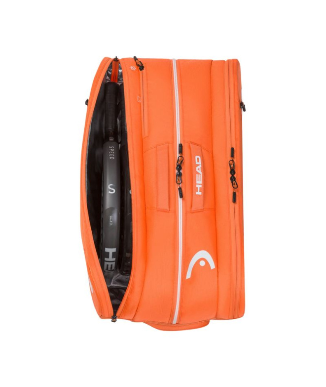 Mochila de Padel Head Tour Padel Bag L Laranja