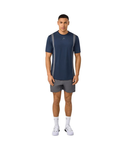 T-shirt de Pádel Head Club 25 Tech T-Shirt Homme Bleu Marine
