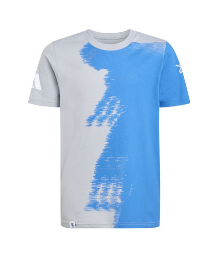 Camiseta de Futebol adidas Jb Cw Tee Infantil Cinza