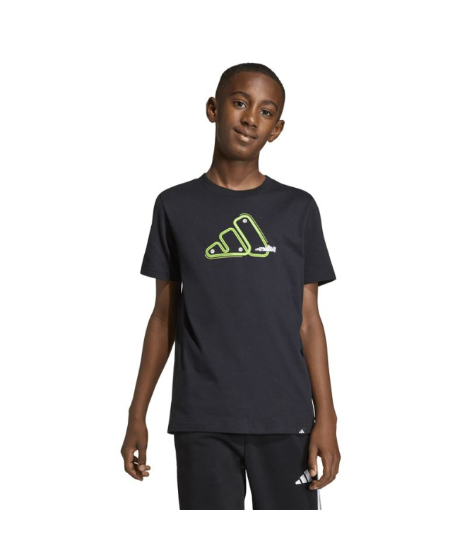 T-shirt adidas Moto 1 Enfant Noir