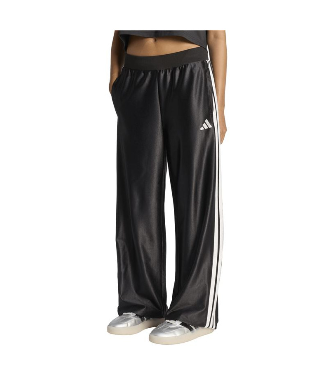 Pantalons adidas Jg Glam Fille Noir/Plamet