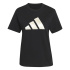 T-shirt adidas Camo Femme Noir