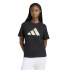 Camiseta adidas Camo Mulher Preto
