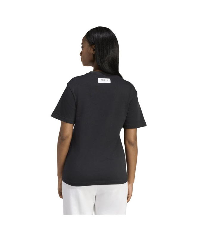 Camiseta adidas Camo Mulher Preto