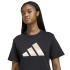 T-shirt adidas Camo Femme Noir