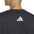 Camiseta de Fitness adidas Pwr G Homem Preto
