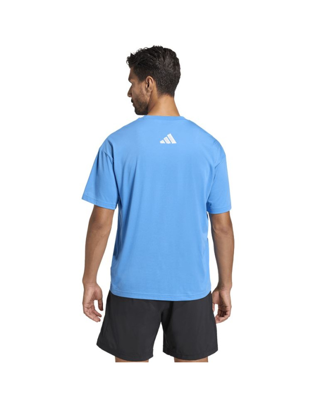 T-shirt de Fitness adidas Pwr G Homme Bleu