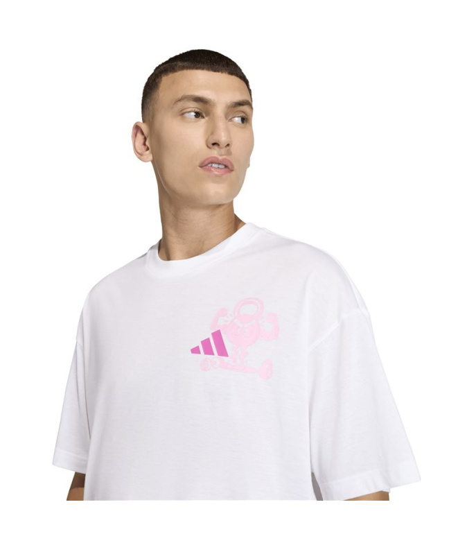T-shirt de Fitness adidas Fun Train G Homme Blanc