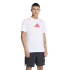 T-shirt de Fitness adidas Tr Cat G Homme Blanc/Granat