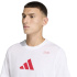 T-shirt de Fitness adidas Tr Cat G Homme Blanc/Granat