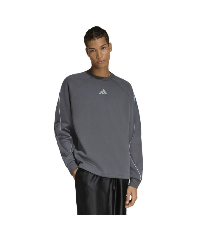 Sweat adidas Stadium Crw Homme Gris/Grpuch