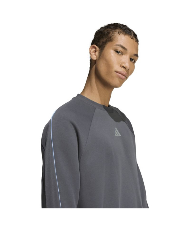 Sweat adidas Stadium Crw Homme Gris/Grpuch