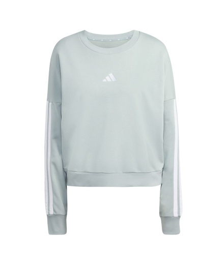 Sweat adidas 3 Bandas Ft Swt Femme Sama/Blanc