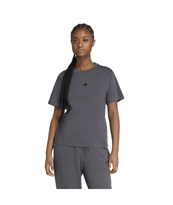 T-shirt adidas SL Sj Femme Gris/Noir