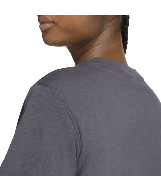 T-shirt adidas SL Sj Femme Gris/Noir