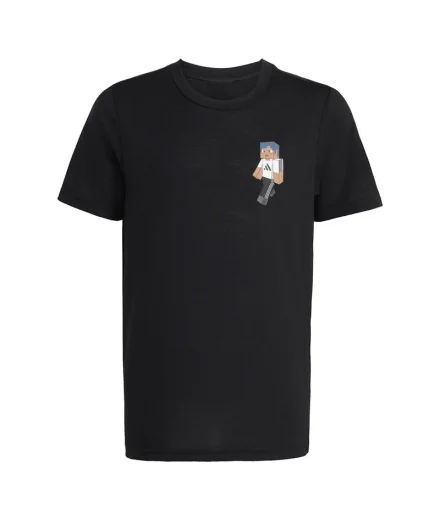 T-shirt de Fitness adidas Mc Tr Enfant Noir
