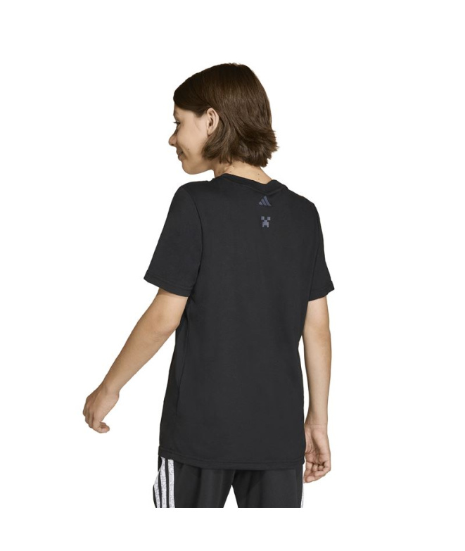 Camiseta de Fitness adidas Mc Tr Infantil Preto