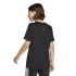 Camiseta de Fitness adidas Mc Tr Infantil Preto