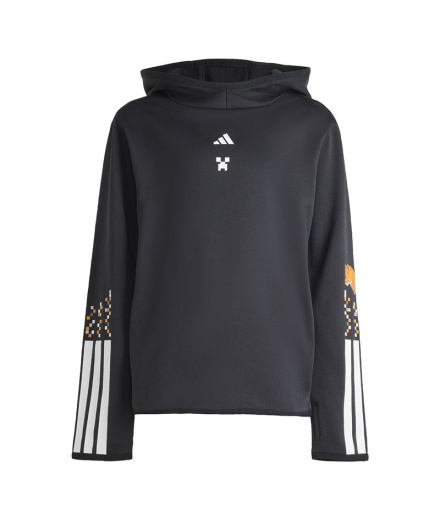 Moletom de Fitness adidas Lk Mc 3 Bandas Hoodie Infantil...