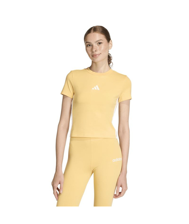 Camiseta adidas 3 Bandas Sj Baby Mulher...