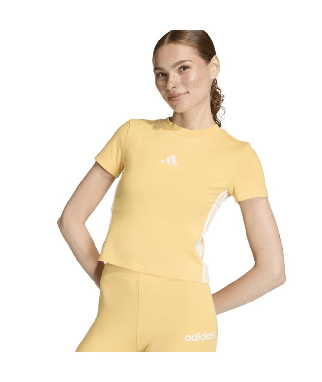 Camiseta adidas 3 Bandas Sj Baby Mulher...
