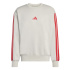 Sweat adidas 3 Bandas Fl Swt Homme Bleu/Bordeaux