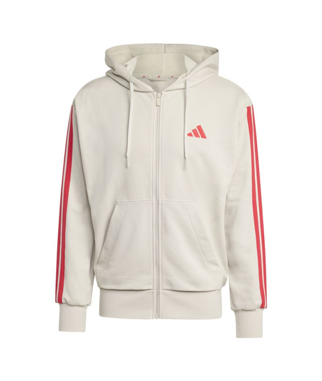 Casaco adidas 3 Bandas Ft Fz Hd Homem Azul/Granate