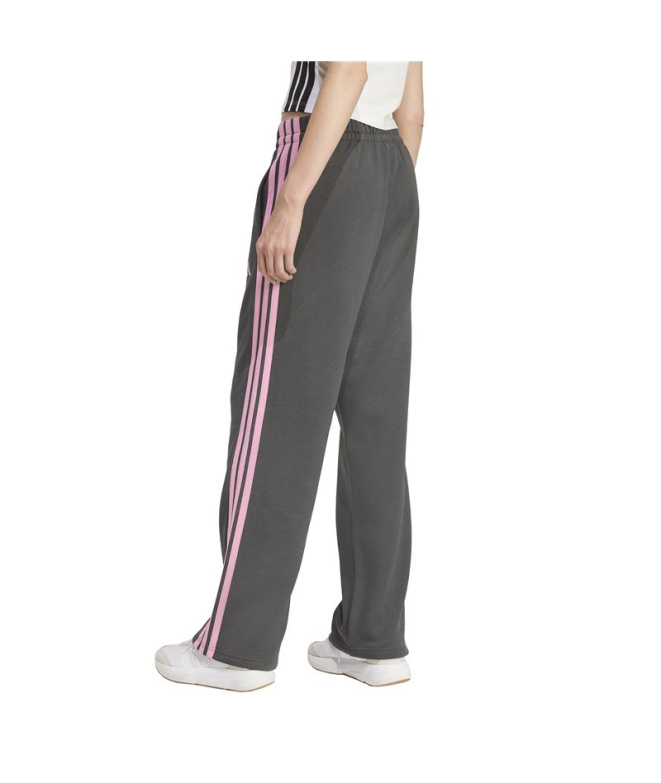 Calça adidas 3 Bandas Fl Oh Mulher Cinza