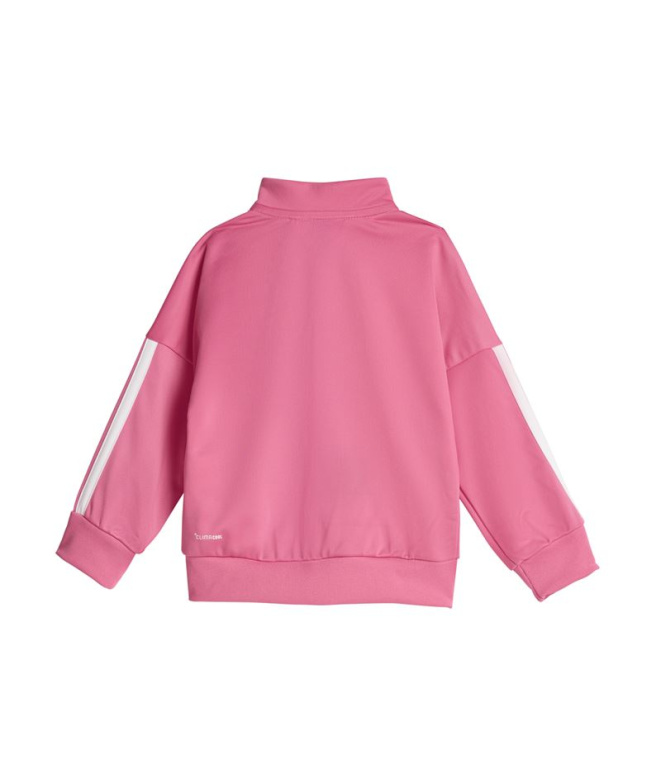 Fato de treino adidas 3 Bandas Tr Infantil Rosa