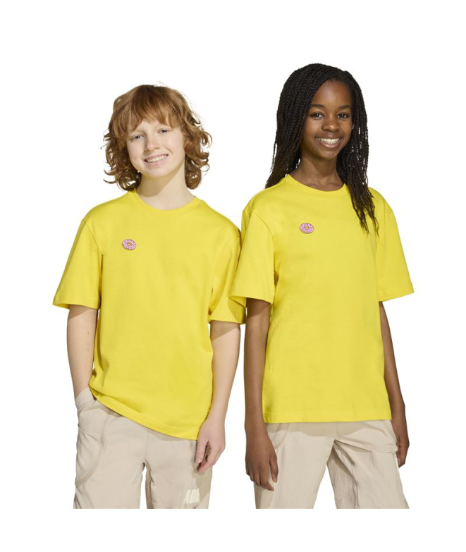 T-shirt adidas Sim Gfx Enfant Jaune