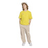 Camiseta adidas Sim Gfx Infantil Amarelo