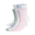 Chaussettes adidas Ess Crw 6Pp Blanc/Rose/Bleu/Sama