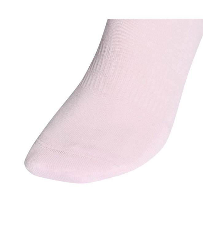 Meias adidas Ess Crw 6Pp Branco/Rosa/Azul/Sama