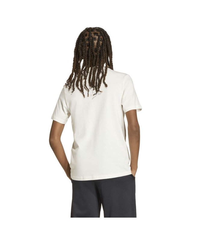 Camiseta adidas Std Gfx Infantil Blanco/Granate