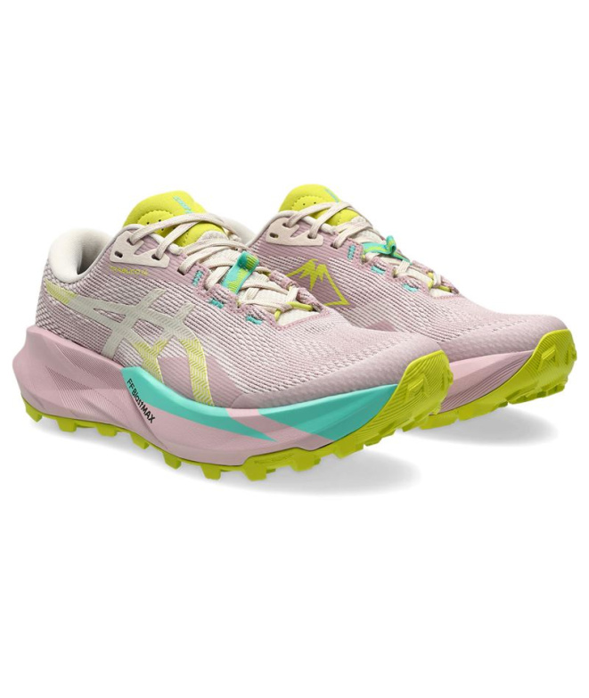 Chaussures de Trail ASICS Trabuco 14 Femme Rose